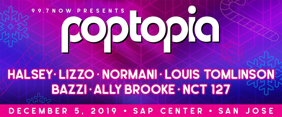 KMVQ (99.7 NOW)/San Francisco Announces “POPTOPIA” Line Up