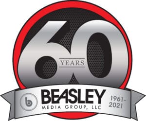 Beasley Media Group 60th Anniversary logo