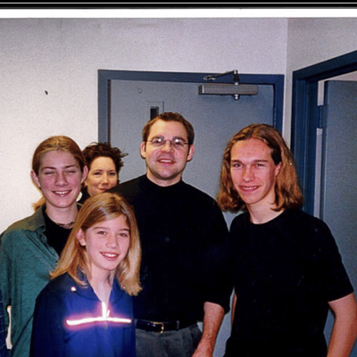 With HANSON at 98 PXY Rochester in 1997 along with Tony Smith!