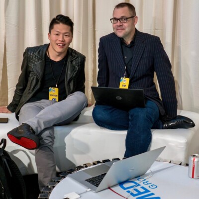 Working the Red Carpet AMA Broadcast, Los Angeles with Tim Clarke 2018