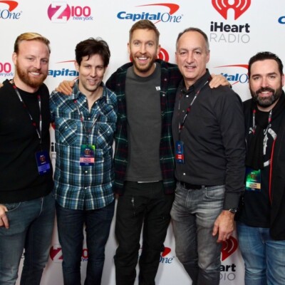Calvin Harris at Jingle Ball in NYC in 2018. Calvin was kind enough to do the Jingle Ball run and killed it every night! He’s a true innovator, collaborator, and hitmaker.