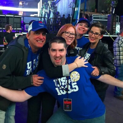 Also with my time in Tampa, assisting with Country WFUS for a period of time. Pictured here with WFUS staff at Throwdown by the Bay.