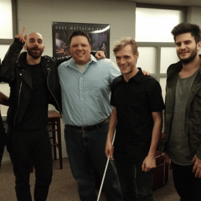 Another NYS Fair act, backstage with Ithaca NY's own X-Ambassadors